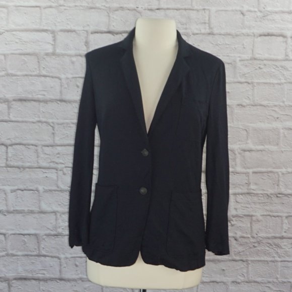 Rag & Bone Navy Wool Blazer jacket 4 - Picture 2 of 11